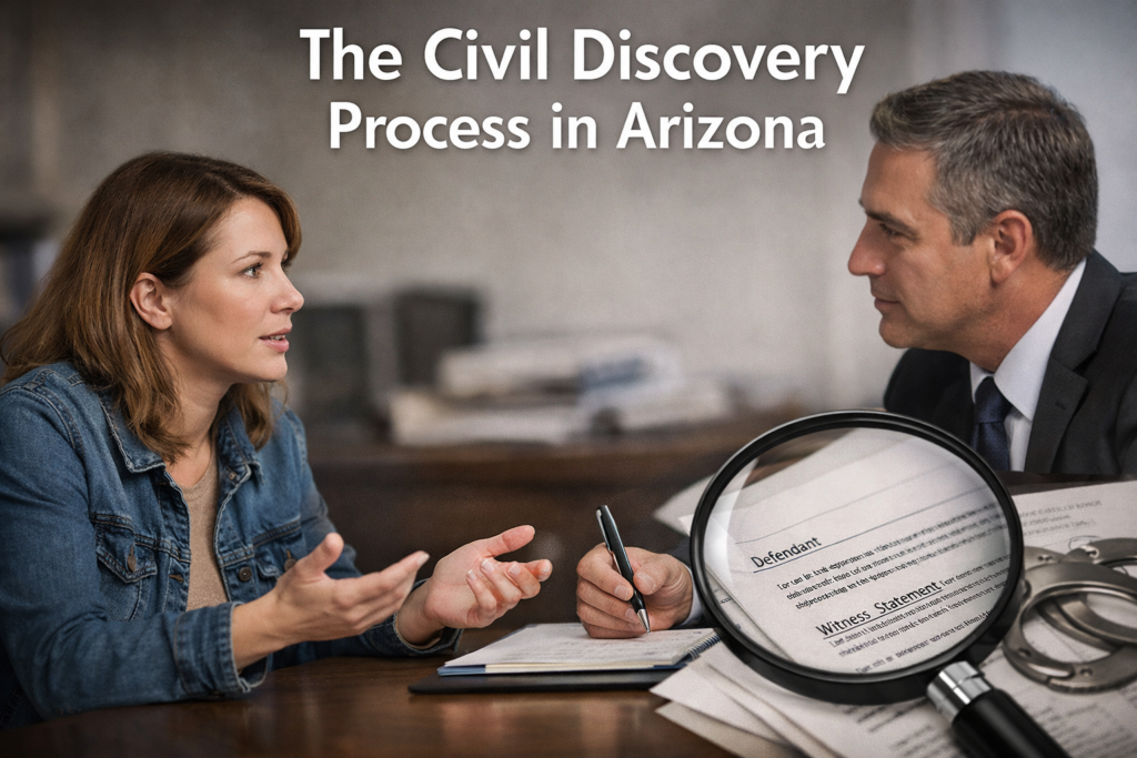civil discovery process documents deposition litigation