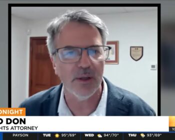 Arizona civil rights attorney David J. Don discussing ICE enforcement and local police